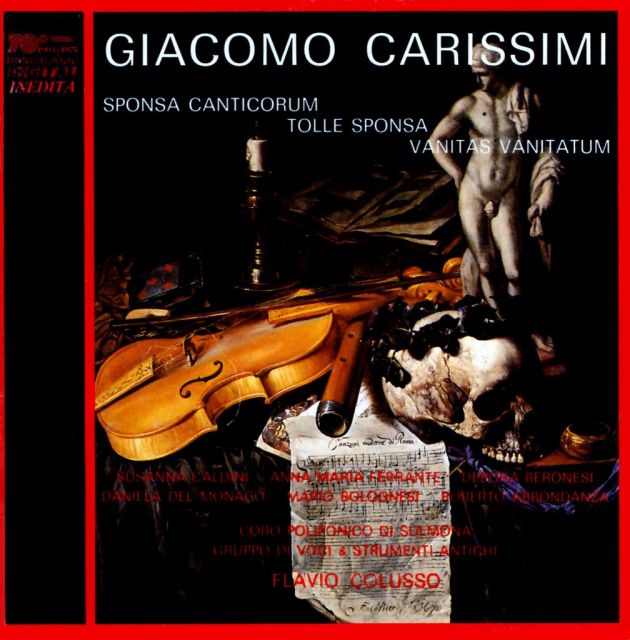 <strong>Sponsa Canticorum, Tolle sponsa, Vanitas vanitatum I e II<br /></strong>Giacomo Carissimi (1605 - 1674)
