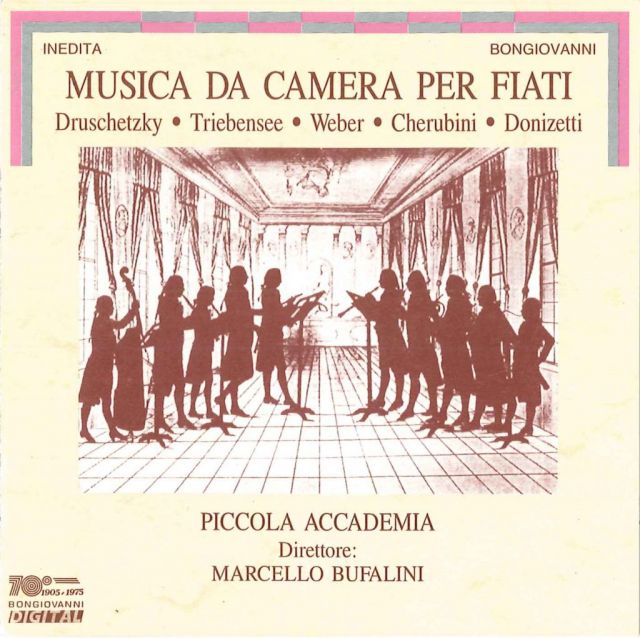 <strong>Musica da camera per fiati</strong><br />AA.VV. (Druschetzky, Triebensee, Weber, Cherubini, Donizetti)