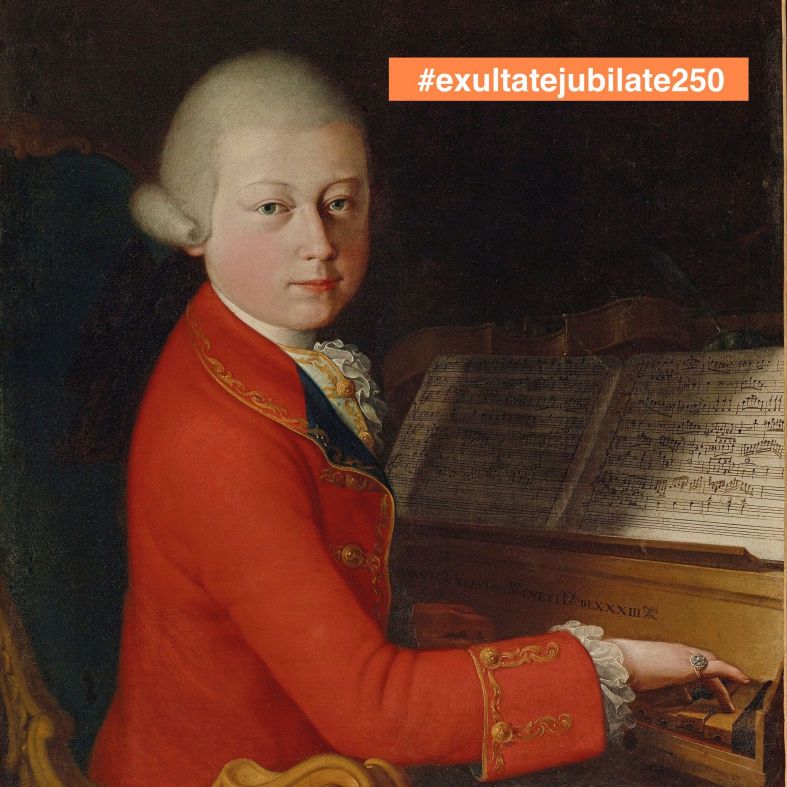 <strong>#exultatejubilate250</strong>