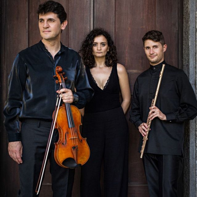 <strong>L’Orecchio di Giano 2023</strong><br />New Gates / Kaija Saariaho - Harp Trio Chagall 