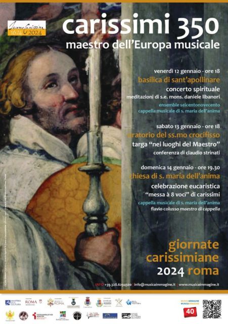 <strong style="border: 0px; margin: 0px; padding: 0px;">Carissimi350<br /></strong>350° anniversario della morte<strong style="border: 0px; margin: 0px; padding: 0px;"><br /></strong>Giornate carissimiane 2024