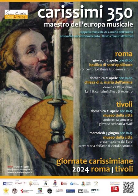<strong style="border: 0px; margin: 0px; padding: 0px;">Carissimi350<br /></strong>350° anniversario della morte<strong style="border: 0px; margin: 0px; padding: 0px;"><br /></strong>Giornate carissimiane 2024