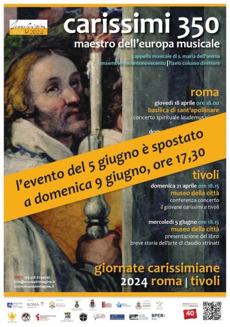 <strong style="border: 0px; margin: 0px; padding: 0px;">Carissimi350<br /></strong>350° anniversario della morte<strong style="border: 0px; margin: 0px; padding: 0px;"><br /></strong>Giornate carissimiane 2024
